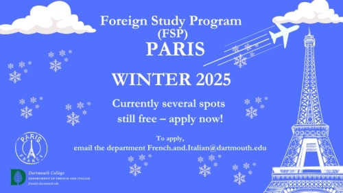 Winter 2025 flyer