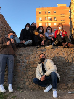 LSA+ students explore the many faces of Rome with Amir Issaa